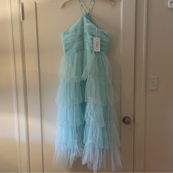 NWT Likely Tulle Halter Dress - Picture 9 of 10